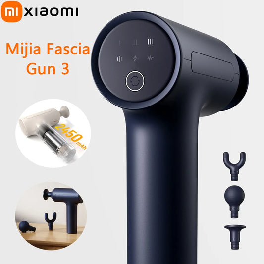 Xiaomi Mijia Fascia Gun 3 Type-C Charging 25KG Thrust 2800rpm 2450mAh Extra Long Standby 3rd Gear Mode Relax & Massage Muscles