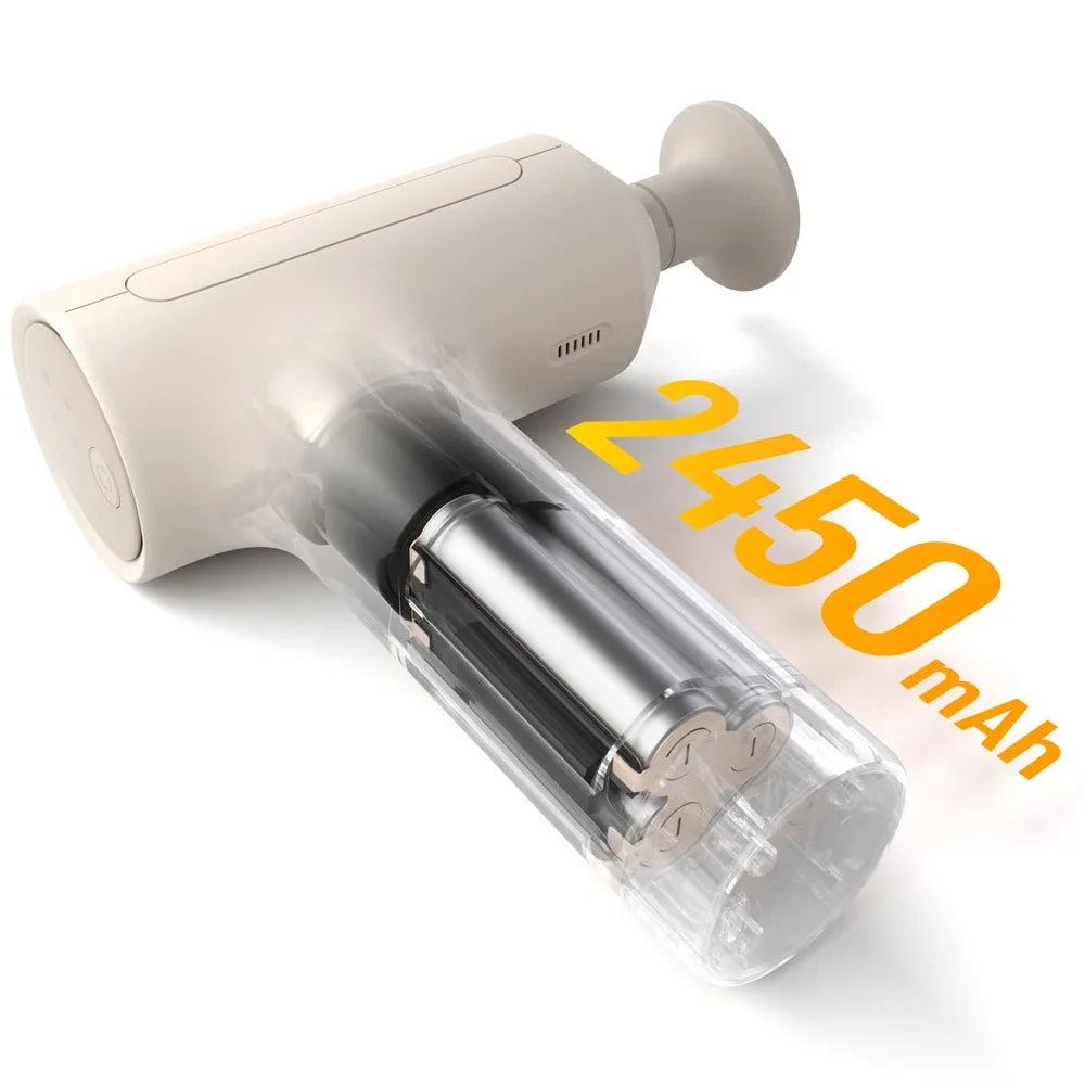Xiaomi Mijia Fascia Gun 3 Type-C Charging 25KG Thrust 2800rpm 2450mAh Extra Long Standby 3rd Gear Mode Relax & Massage Muscles