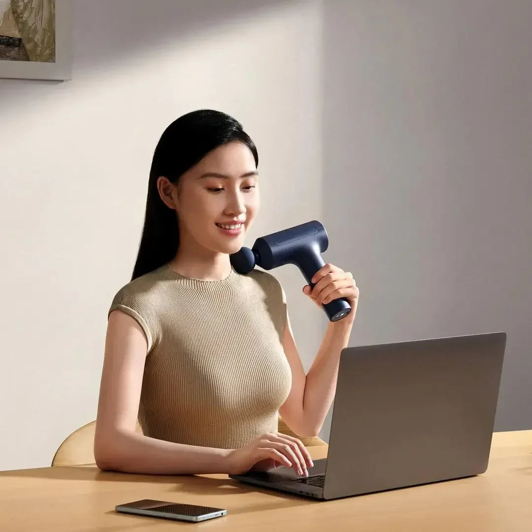 Xiaomi Mijia Fascia Gun 3 Type-C Charging 25KG Thrust 2800rpm 2450mAh Extra Long Standby 3rd Gear Mode Relax & Massage Muscles